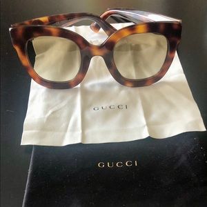Gucci Tortoiseshell Sunglasses